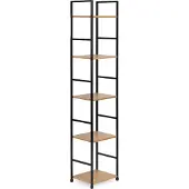 Modernhome Boekenkast - 144,5 cm - MDF - bruin