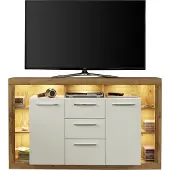 Trendteam tv-meubelset Rock | 150 x 40 x 90 cm | Wotan Oak White-design