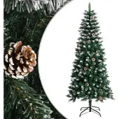 Prolenta Maison Exclusive - Kunstkerstboom met standaard, groen, 150 cm, PVC