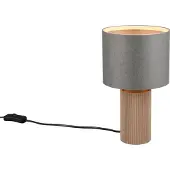 TRIO CANIO - Tafellamp - Natuurlijk - excl. 1x E14 4 W - Snoerschakelaar - GO Green