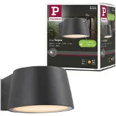 Paulmann Capea 2200K Wand 94713 Buitenlamp (wand) LED 6 W Zwart