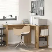Prolenta Maison Exclusive - Hoekbureau, uitvoering: massief eikenhout