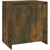 Syfax Dressoir 70x41x75 cm bewerkt hout gerookt eikenkleurig