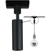 Paulmann 96914 Opbouwsysteemcomponenten Pendeladapter Zwart