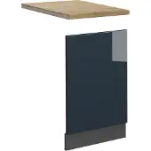 Vicco Fame-Line Fronten voor vaatwassers – 45 cm, WB Eik Donkerblauw hoogglans