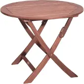 Garden Pleasure Tafel STOCKHOLM, rond, inklapbaar