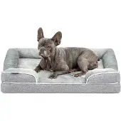 Lionto orthopedisch hondenbed, memoryfoam, antislip & wasbare hoes 89x63x17 cm