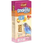 Vitapol Kanariezaad Snackmix 3-in-1 - 130g, met fruit, honing en ei, handgemaakt, van hoge kwaliteit