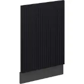 Vicco Fame-Line Frontpaneel – 45 cm zonder werkblad Zwart gestreept