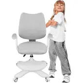 Adler Junior 4.6 Grey Swivel Stoel