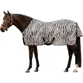 Waldhausen Zebra Vliegendeken Met Kruissingels - Bijna Uitverkocht!