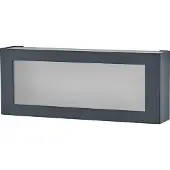 Osram Wandlamp buiten ENDURA STYLE NOVA, alu / grijs / zink, Aluminium, Modern, Wandlamp buiten