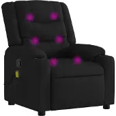 Syfax Massagestoel met zwarte stof