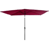 Happy Garden HAPUNA rechte parasol rechthoekig 2x3m fuchsia