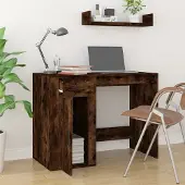 Prolenta Maison Exclusive - Bureau, gerookt eikenhout, 100x49x75 cm, houtvezelplaat
