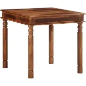 Syfax Eettafel 80x80x77 cm massief acaciahout