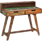 Syfax Bureau massief gerecycled hout