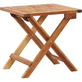 Syfax Salontafel inklapbaar 40x40x40 cm massief acaciahout