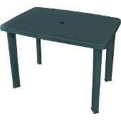 Syfax Tuintafel 101x68x72 cm kunststof groen