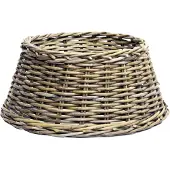 Spetebo Kerstboomversiering van wilg - 60 cm - naturel (licht)