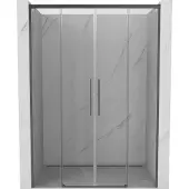 Mexen Rox schuifdouchedeur 160 , transparant, geborsteld geweergrijs - 8C2-160-002-66-00