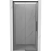 Mexen Rox schuifdouchedeur 105 , transparant, zwart - 8C2-105-000-70-00