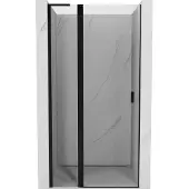 Mexen Mist L draaideur voor douche 90 , transparant, zwart - 8A4L-090-000-70-00