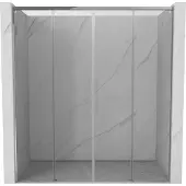 Mexen Rox schuifdouchedeuren 190 , transparant, chroom - 8C2-190-002-01-00