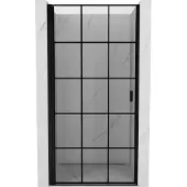 Mexen Mist-B draaideur douche links 70 , zwart raster, zwart - 8A2-070-000-70-77-L