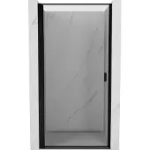 Mexen Mist-B draaideur douche links 70 , zwart frame, zwart - 8A2-070-000-70-70-L