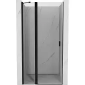 Mexen Mist draaideur douche 100 , transparant, zwart - 8A4-100-000-70-00