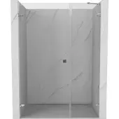 Mexen Lunar-B douchedeur draaibaar links 140 , transparant, chroom - 832S-140-050-01-00-L