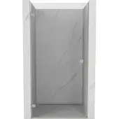 Mexen Lunar-B douchedeur draaibaar links 70 , transparant, geborsteld nikkel - 832-070-000-97-00-L
