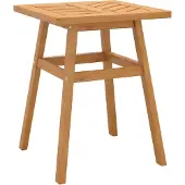 Syfax Bijzettafel 45x45x60 cm massief acaciahout