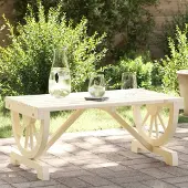 Prolenta Maison Exclusive - Tuin-salontafel 90x50x40 cm, massief grenenhout