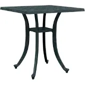 Syfax Tuintafel 53x53x53 cm gietaluminium groen