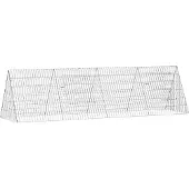 Syfax Kippenhok zilver 215 x 55 x 55 cm Gegalvaniseerd staal