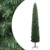 Prolenta Maison Exclusive - Slanke kerstboom met voet, 300 cm, PVC