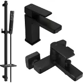 Mexen Mino DQ72 badset, zwart - 72403DQ72-70