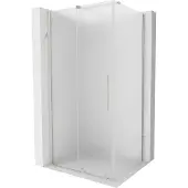 Mexen Velar schuifdouchecabine 140 x 100 , matglas, geborsteld nikkel - 871-140-100-31-97