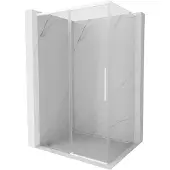 Mexen Rox L douchecabine schuifdeur 90 x 95 , transparant, wit - 8C2L-090-095-20-00