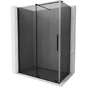 Mexen Velar schuifdouchecabine 160 x 100 , grafiet, zwart - 871-160-100-41-70