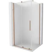 Mexen Velar schuifdouchecabine 100 x 70 , ijs, geborsteld koper - 871-100-070-31-65