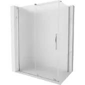 Mexen Velar schuifbare douchecabine 160 x 80 , ijsbloem, chroom - 871-160-080-31-01