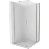 Mexen Velar schuifdouchecabine 90 x 90 , matglas, geborsteld nikkel - 871-090-090-31-97