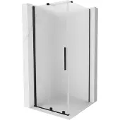 Mexen Velar schuifdouchecabine 90 x 90 , mat, zwart - 871-090-090-31-70