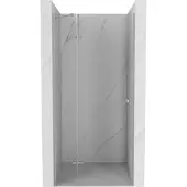 Mexen Roma schuifbare douchedeur 80 , transparant, chroom - 854-080-000-01-00