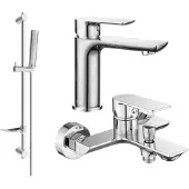 Mexen Alfa DF72 badset, chroom - 745703DF72-00