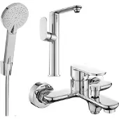 Mexen Milo R40 badset, chroom - 713153R40-00