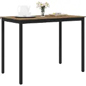 Syfax Staande Bartafel Bewerkt hout Rechthoekig